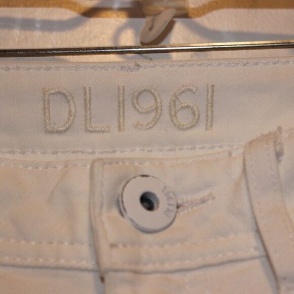 DL1961 White Skinny Jeans Women size 24 - Picture 4 of 14